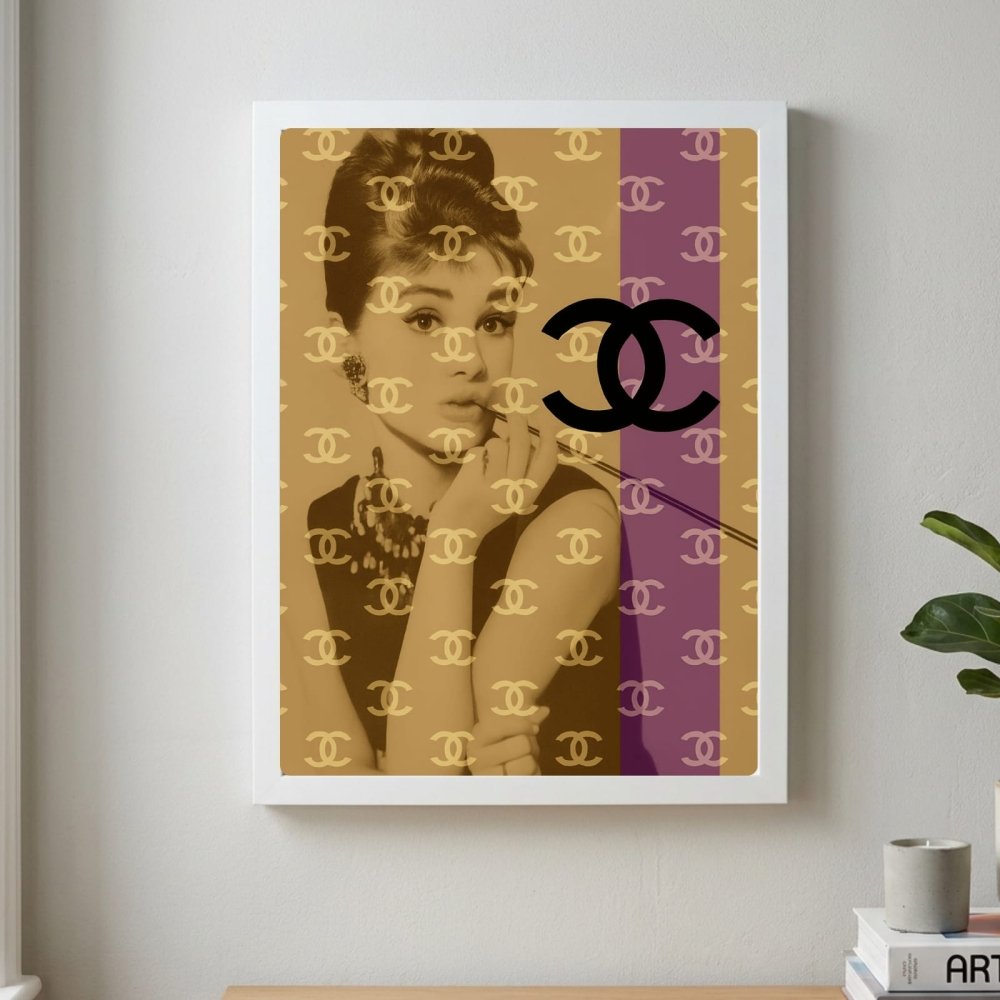 Luxury brand - Vibes DistrictLuxury brand poster GoldVibes District