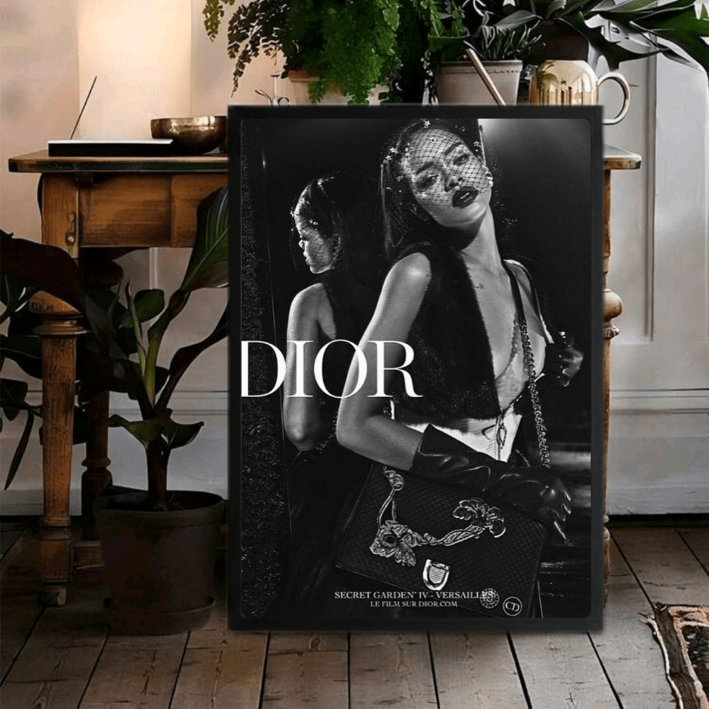 Luxury brand - Vibes DistrictLuxury brand poster NeroVibes District