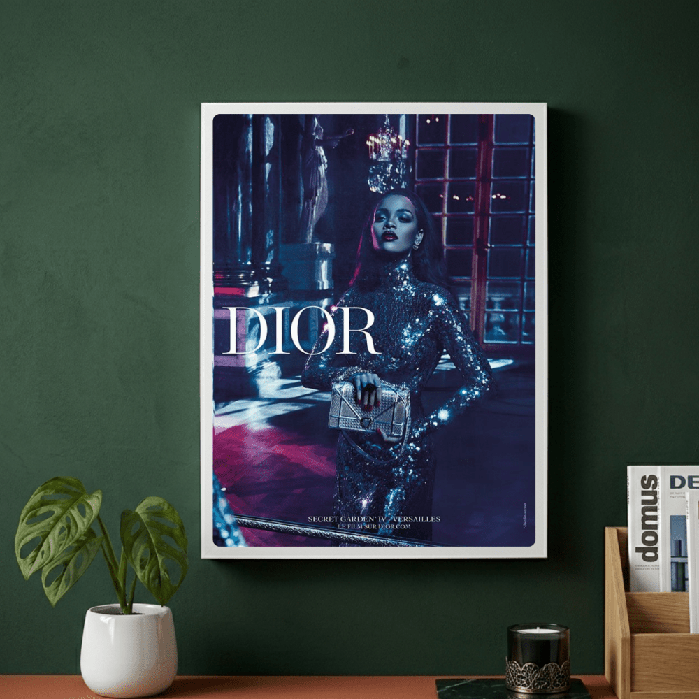 Luxury brand - Vibes DistrictLuxury brand poster GoldVibes District