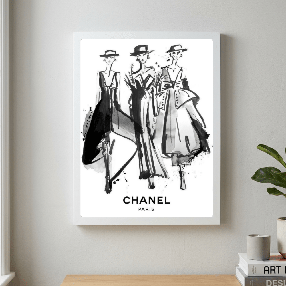 Luxury brand - Vibes DistrictLuxury brand poster GoldVibes District