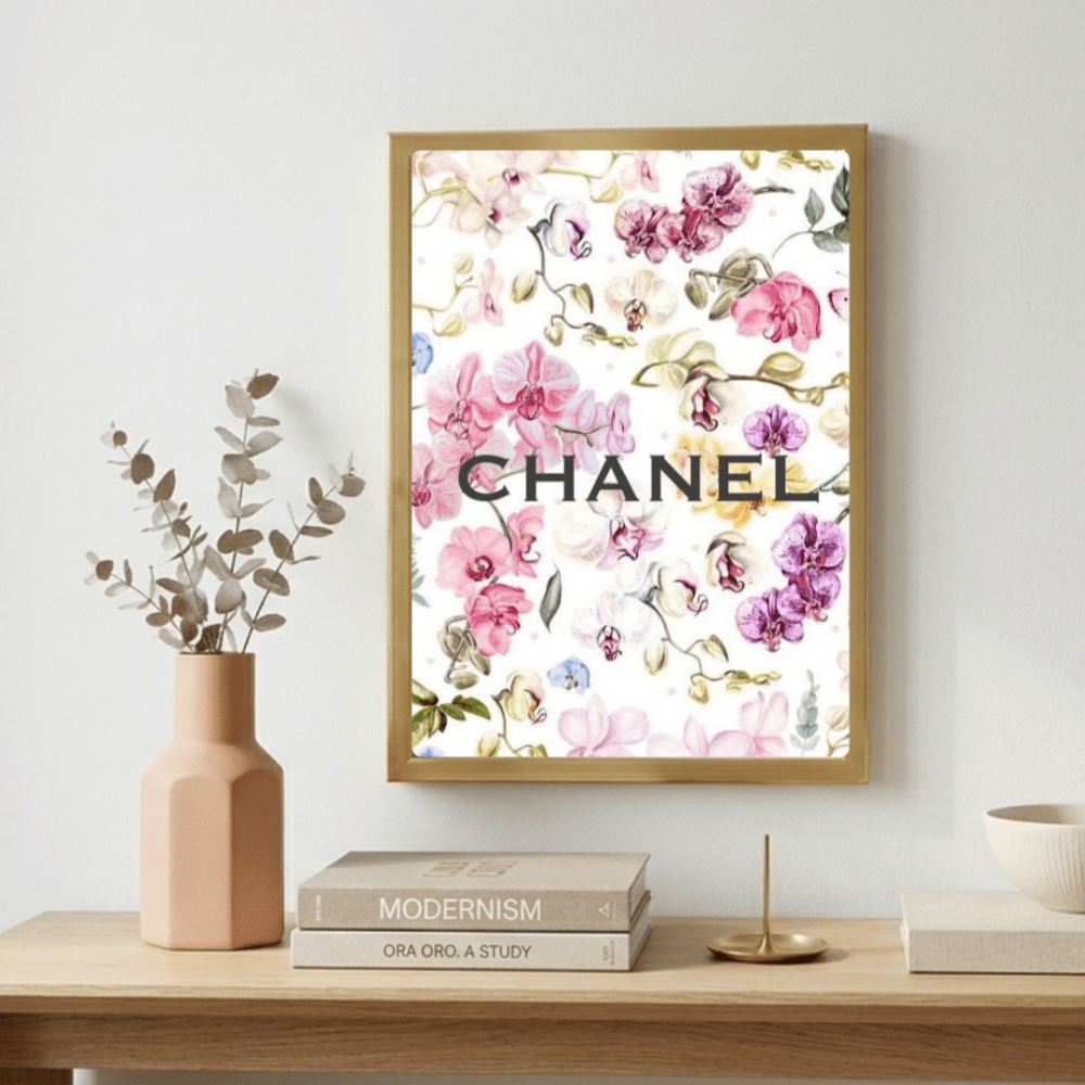 Luxury brand - Vibes DistrictLuxury brand poster GoldVibes District