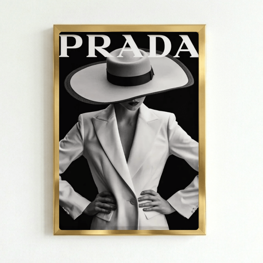 Luxury brand - Vibes DistrictLuxury brand poster GoldVibes District