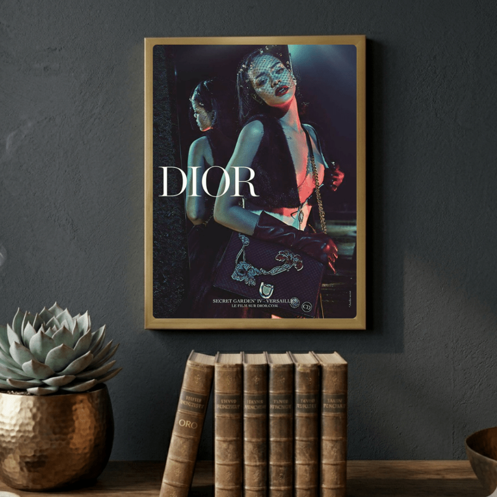 Luxury brand - Vibes DistrictLuxury brand poster GoldVibes District