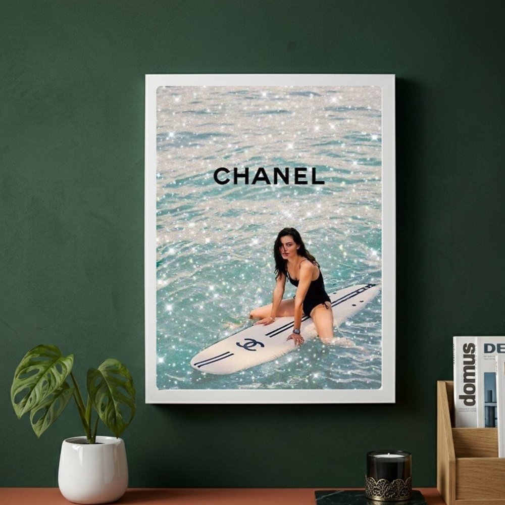 Luxury brand - Vibes DistrictLuxury brand poster GoldVibes District