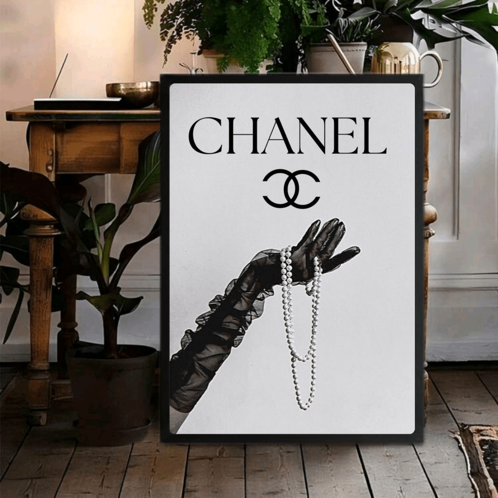 Luxury brand - Vibes DistrictLuxury brand poster GoldVibes District