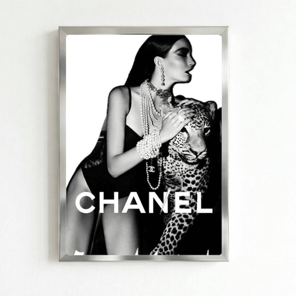 Luxury brand - Vibes DistrictLuxury brand poster SilverVibes District