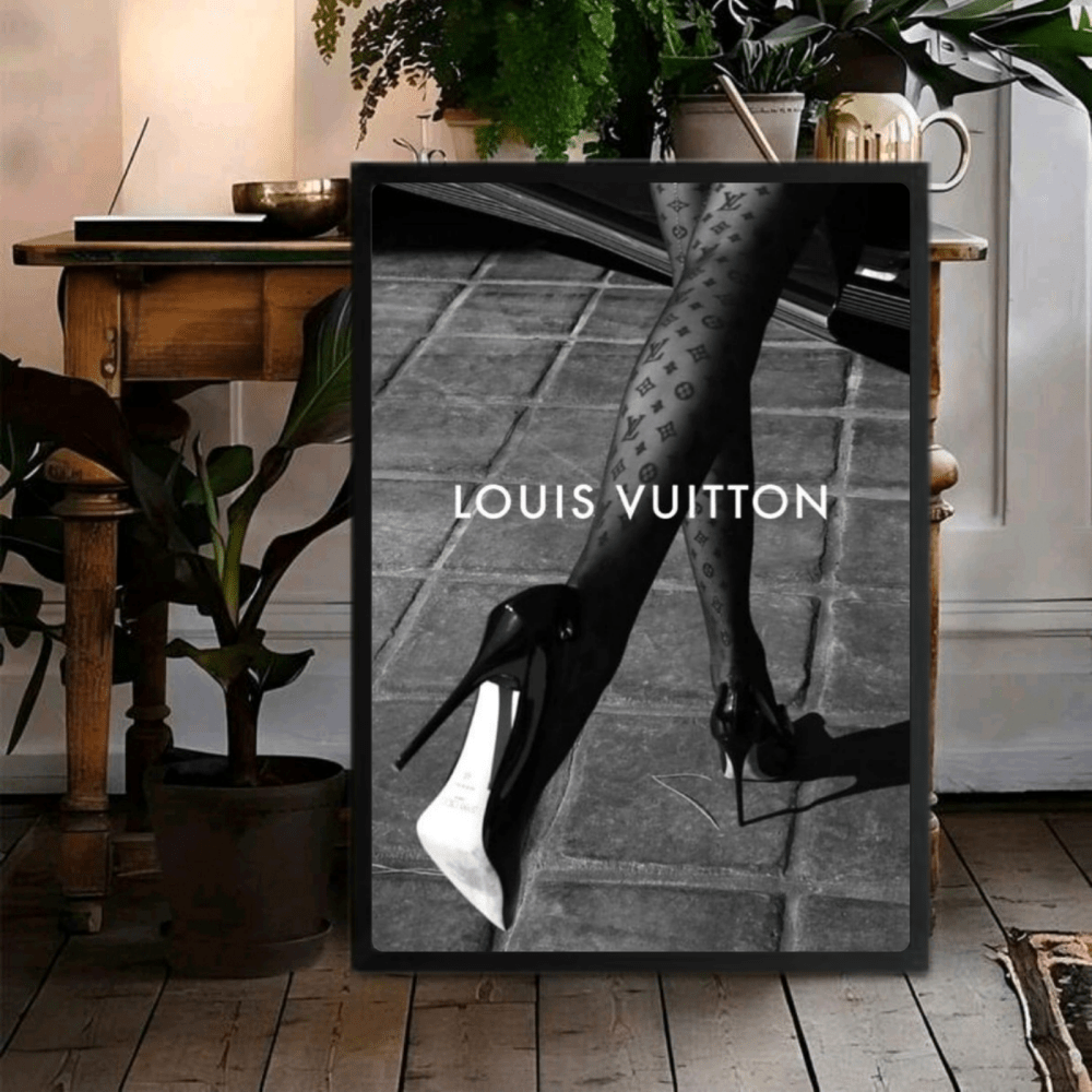 Luxury brand - Vibes DistrictLuxury brand poster GoldVibes District