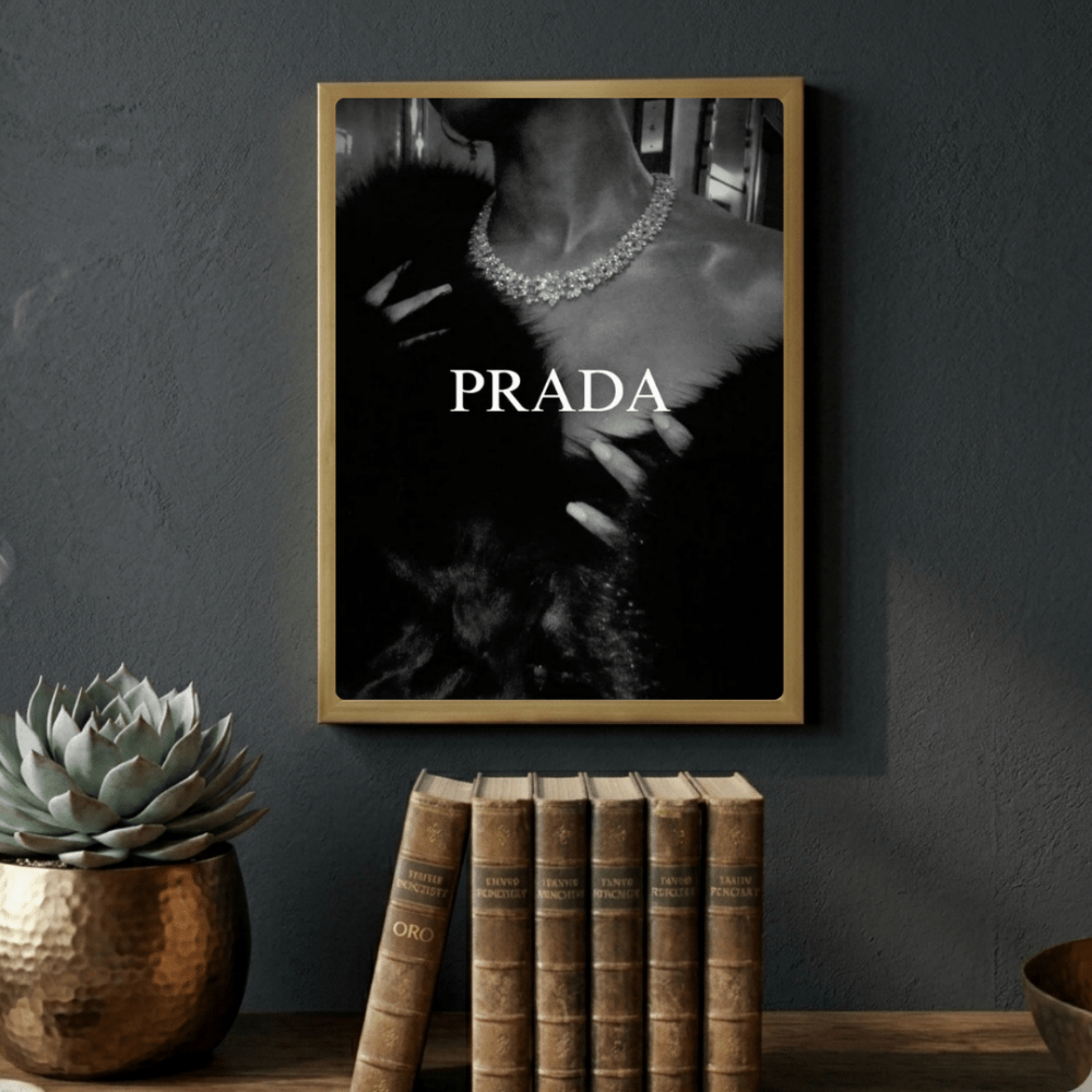 Luxury brand - Vibes DistrictLuxury brand poster GoldVibes District