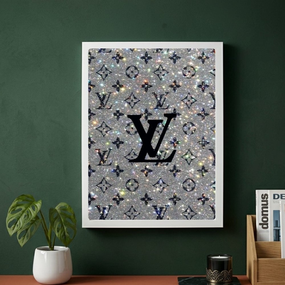 Luxury brand - Vibes DistrictLuxury brand poster GoldVibes District