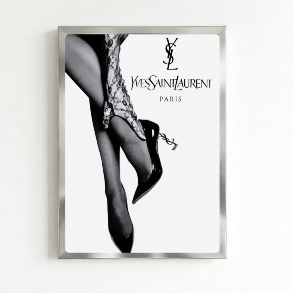 Luxury brand - Vibes DistrictLuxury brand poster SilverVibes District