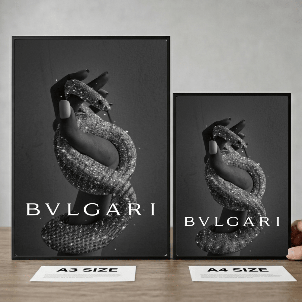 Luxury brand - Vibes DistrictLuxury brand poster GoldVibes District