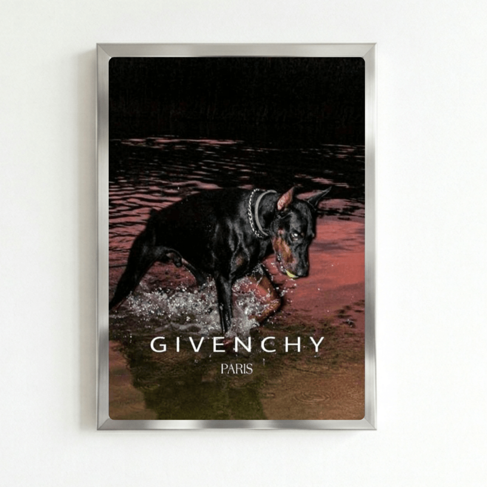 Luxury brand - Vibes DistrictLuxury brand poster SilverVibes District