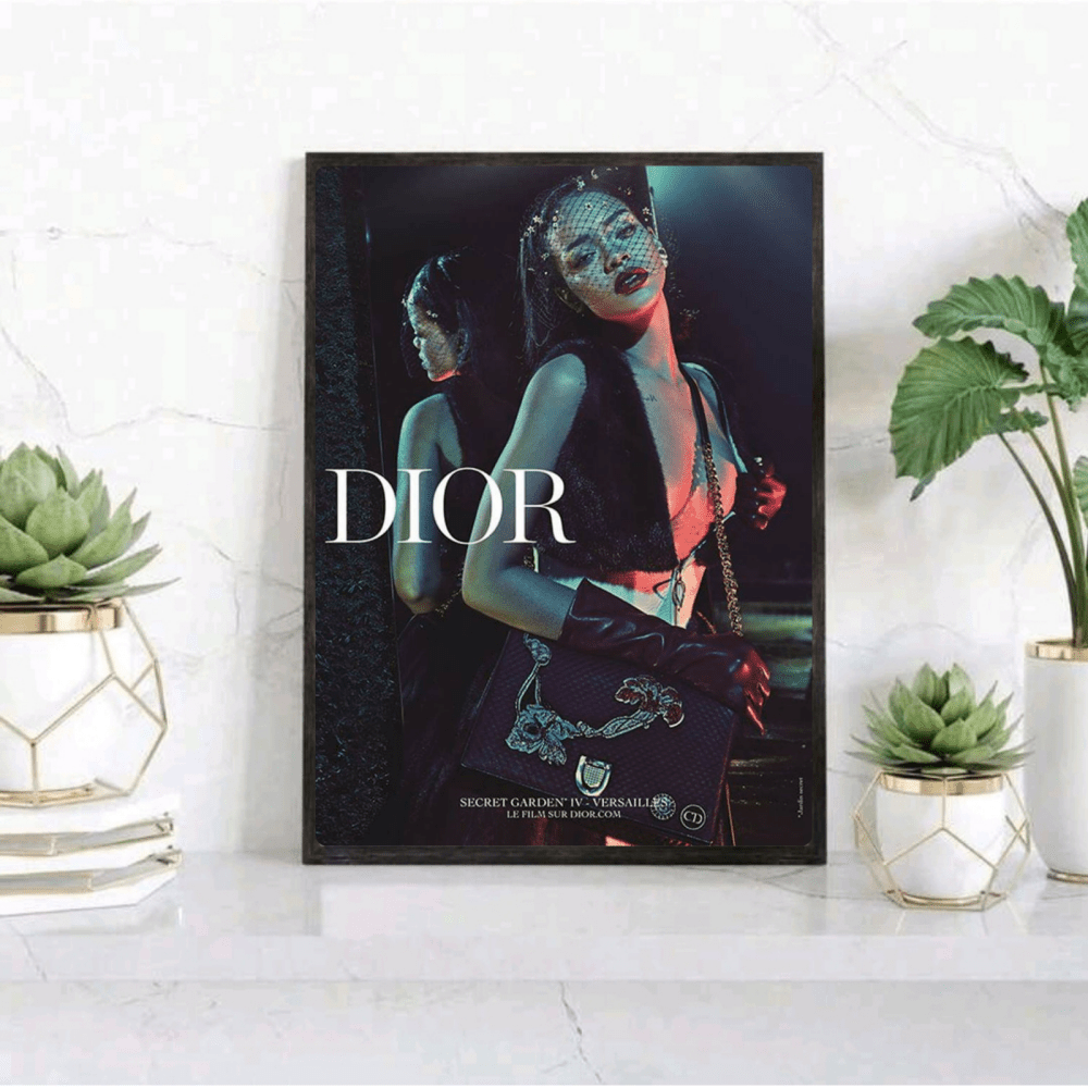 Luxury brand - Vibes DistrictLuxury brand poster GoldVibes District