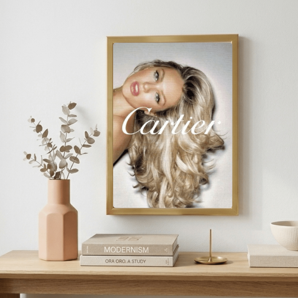 Luxury brand - Vibes DistrictLuxury brand poster GoldVibes District