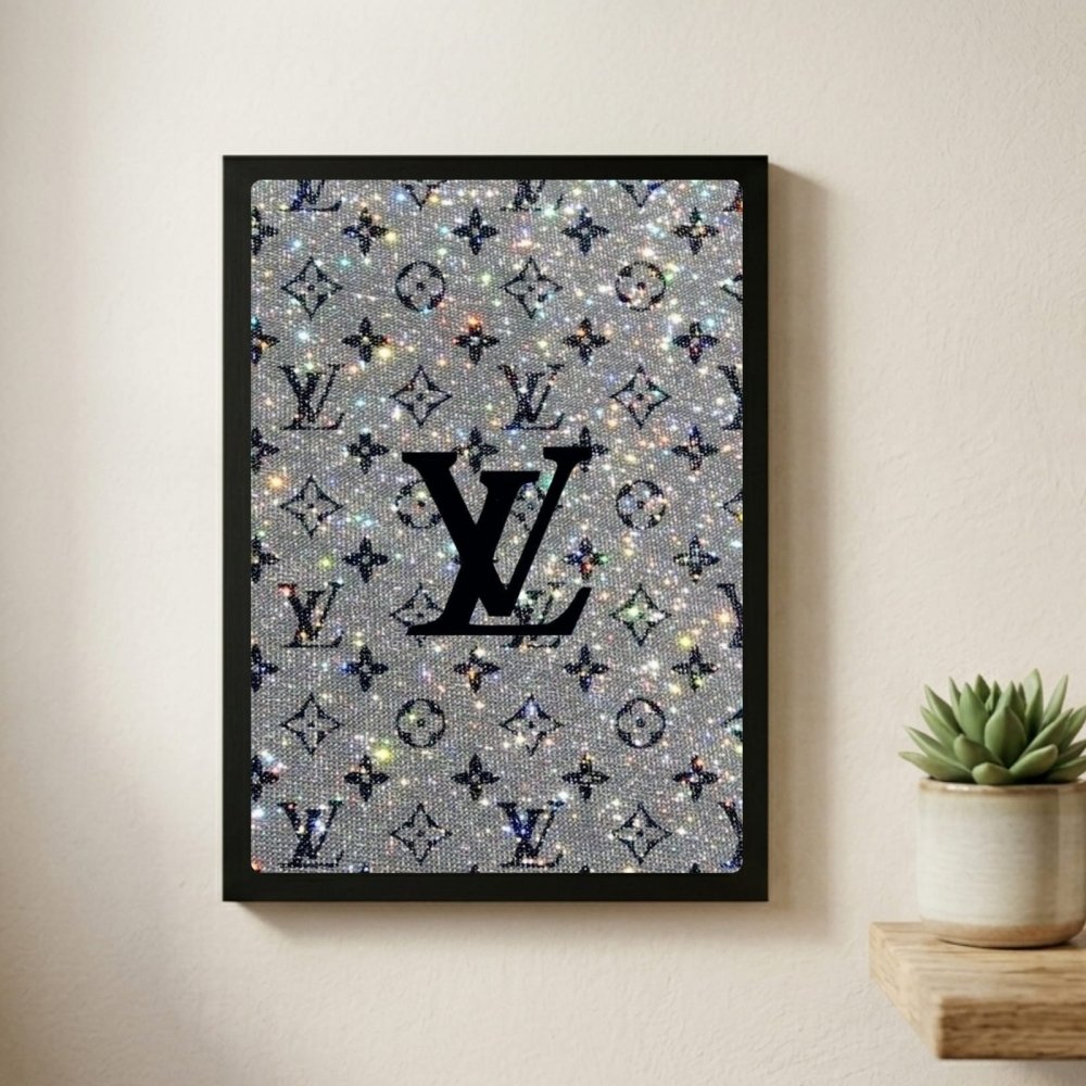 Luxury brand - Vibes DistrictLuxury brand poster GoldVibes District
