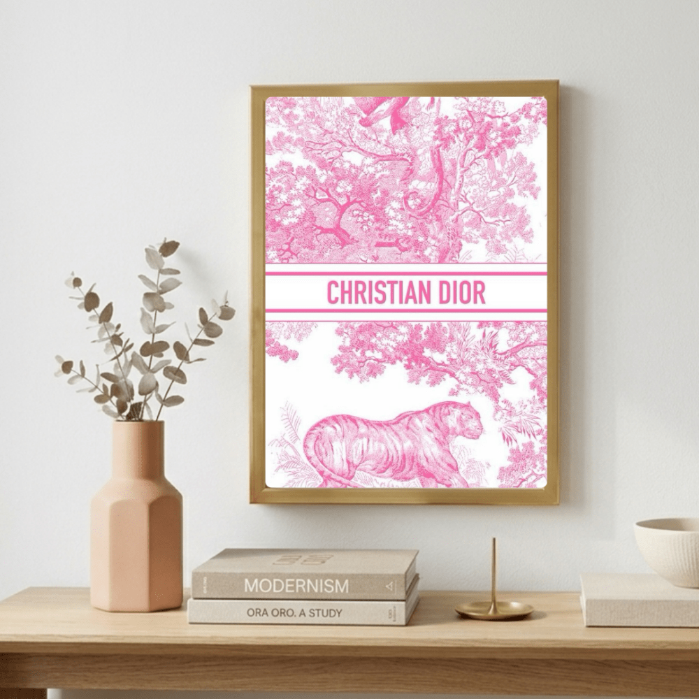 Luxury brand - Vibes DistrictLuxury brand poster GoldVibes District