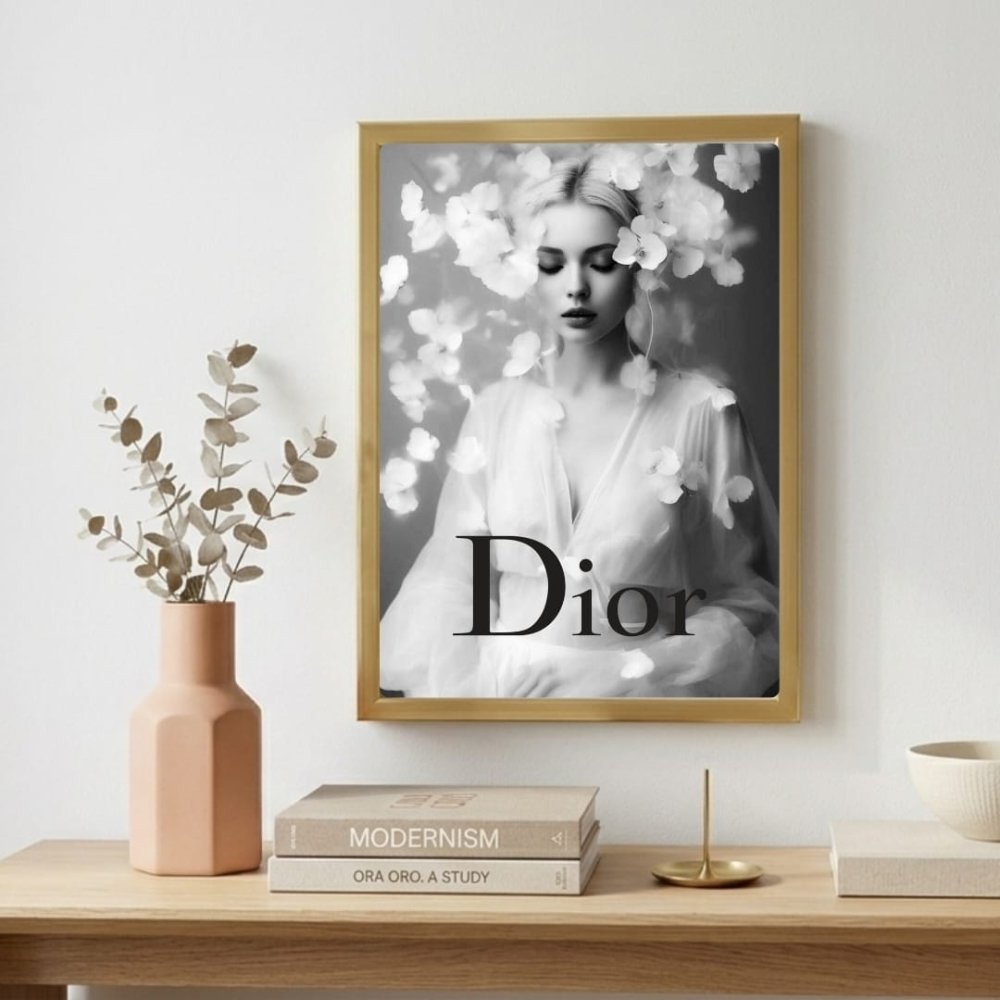 Luxury brand - Vibes DistrictLuxury brand poster GoldVibes District