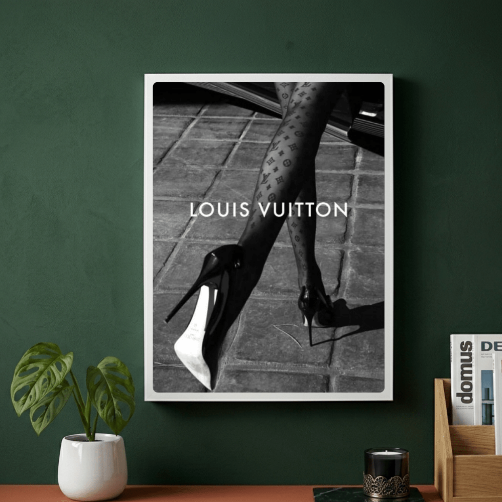 Luxury brand - Vibes DistrictLuxury brand poster GoldVibes District
