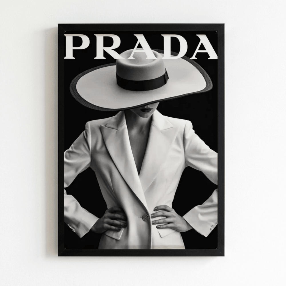 Luxury brand - Vibes DistrictLuxury brand poster NeroVibes District