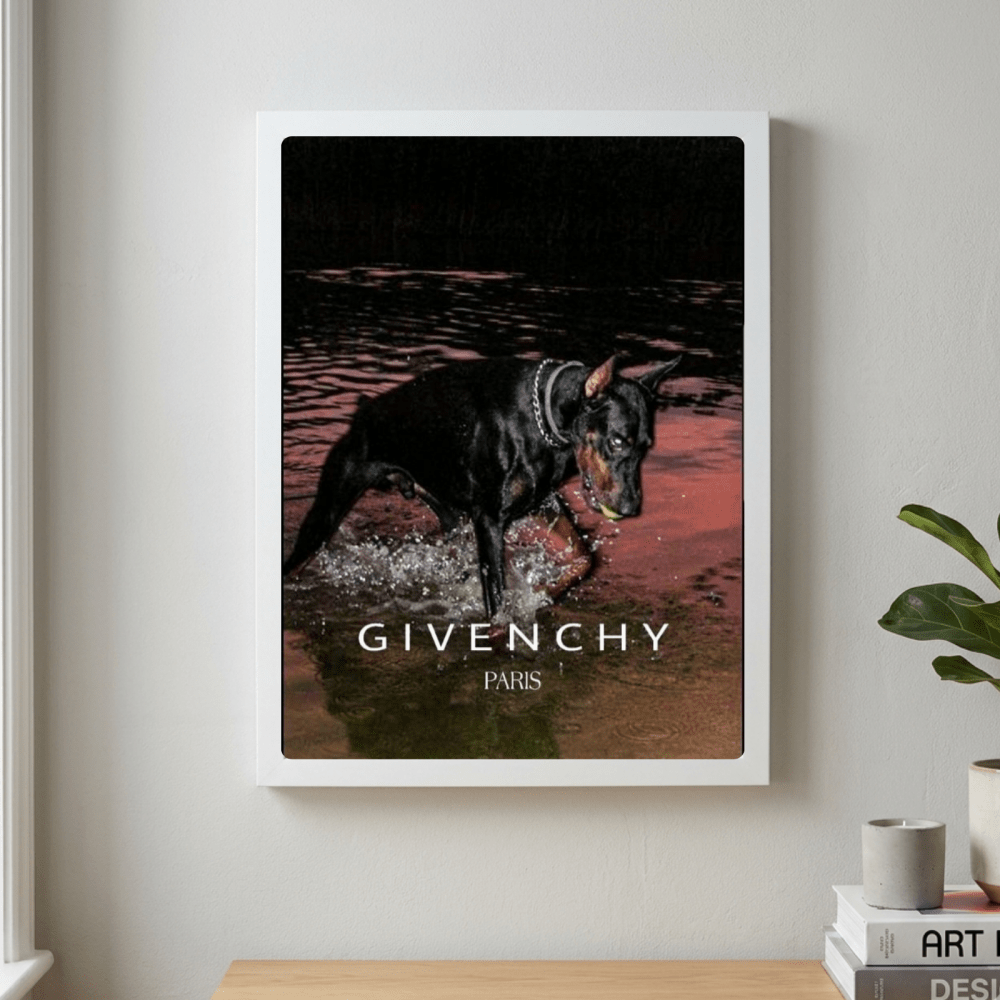 Luxury brand - Vibes DistrictLuxury brand poster GoldVibes District