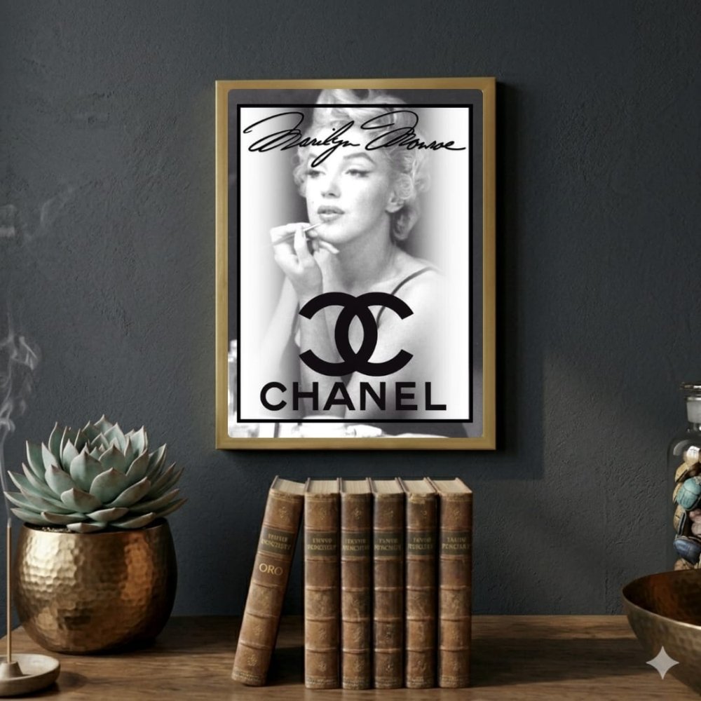 Luxury brand - Vibes DistrictLuxury brand poster GoldVibes District