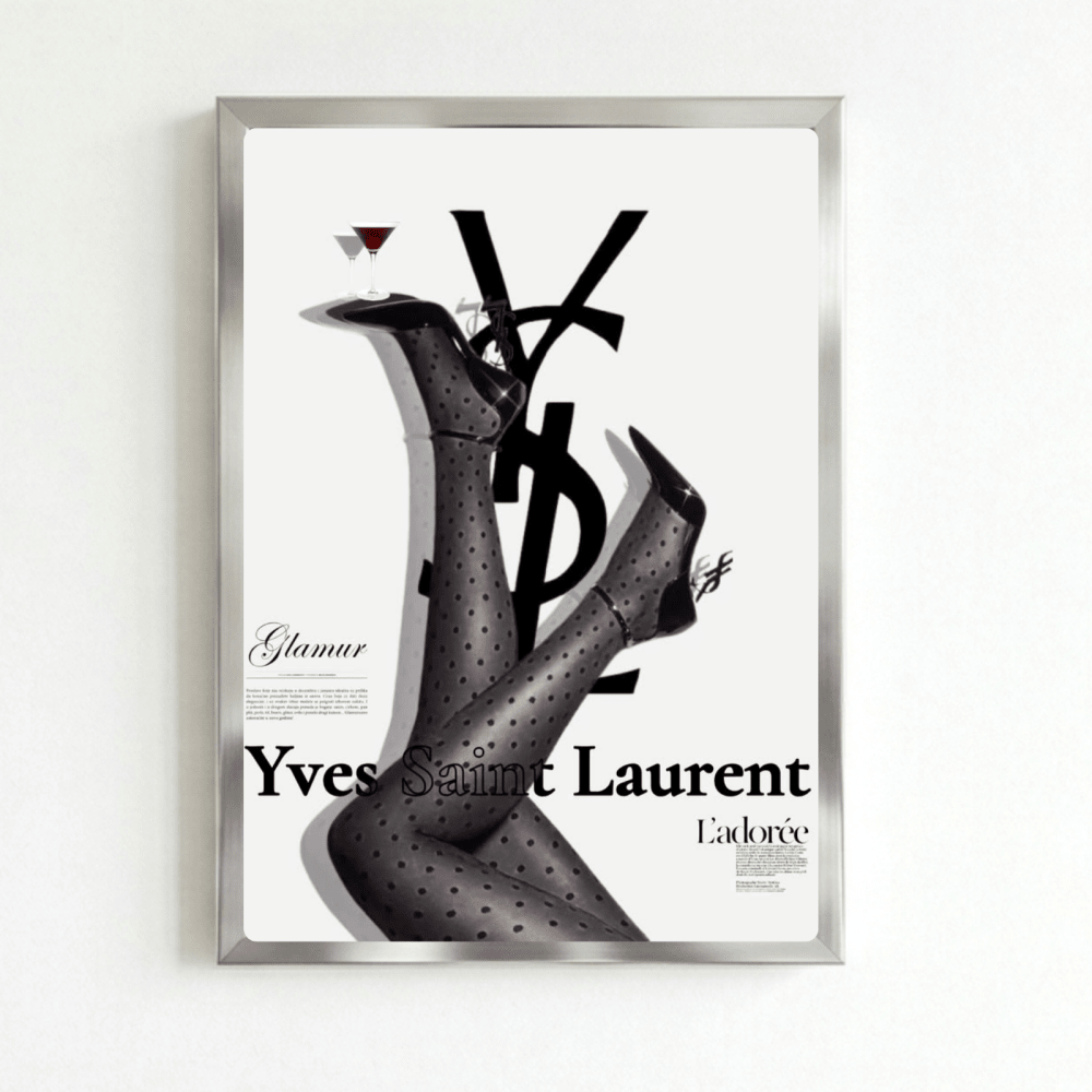 Luxury brand - Vibes DistrictLuxury brand poster SilverVibes District