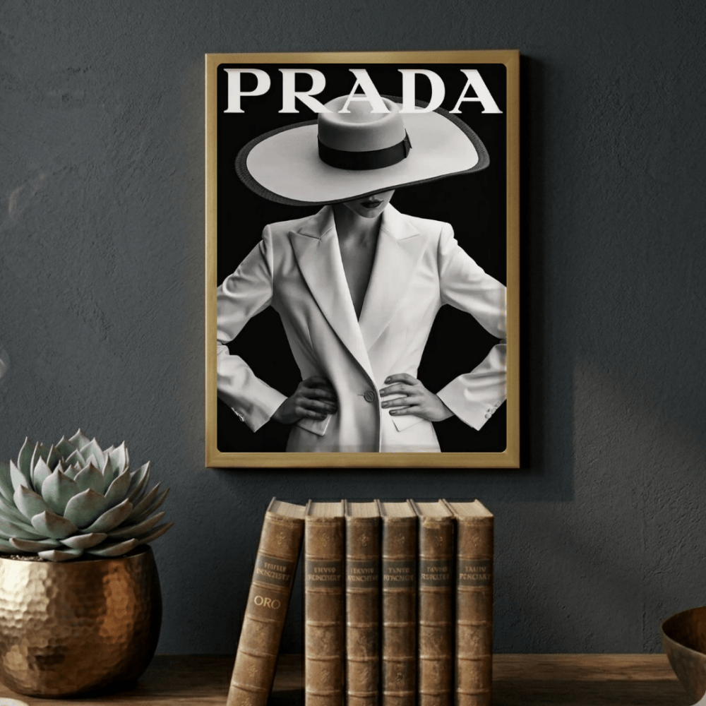 Luxury brand - Vibes DistrictLuxury brand poster GoldVibes District