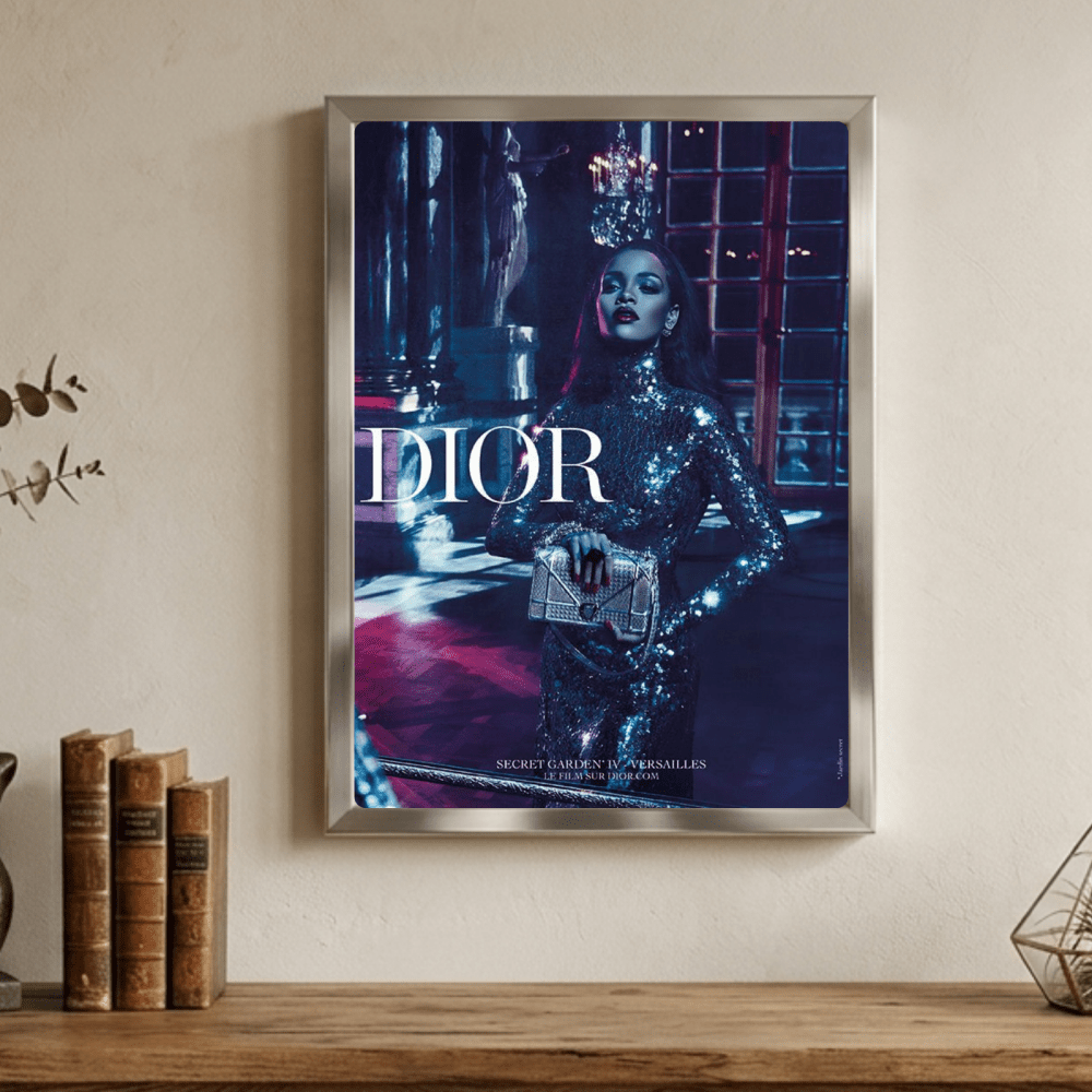 Luxury brand - Vibes DistrictLuxury brand poster GoldVibes District