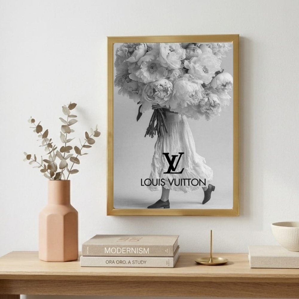 Luxury brand - Vibes DistrictLuxury brand poster GoldVibes District