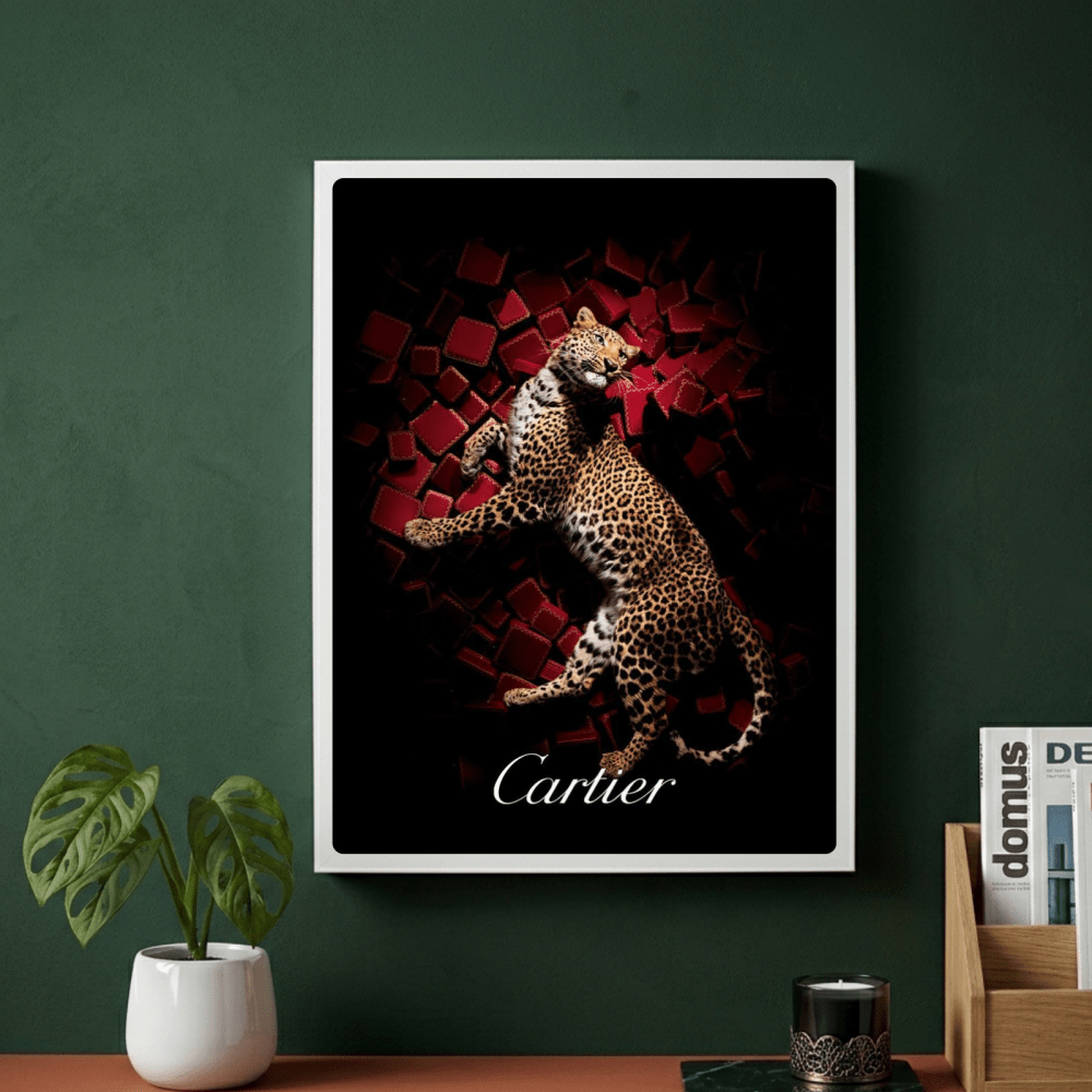Luxury brand - Vibes DistrictLuxury brand poster GoldVibes District