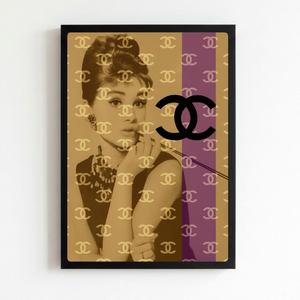 Luxury brand - Vibes DistrictLuxury brand poster NeroVibes District