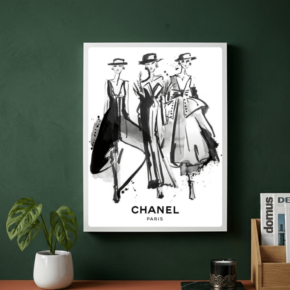 Luxury brand - Vibes DistrictLuxury brand poster GoldVibes District