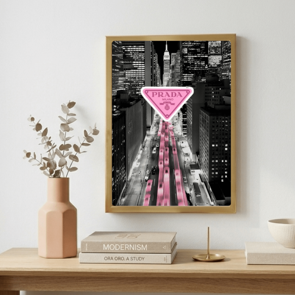 Luxury brand - Vibes DistrictLuxury brand poster GoldVibes District