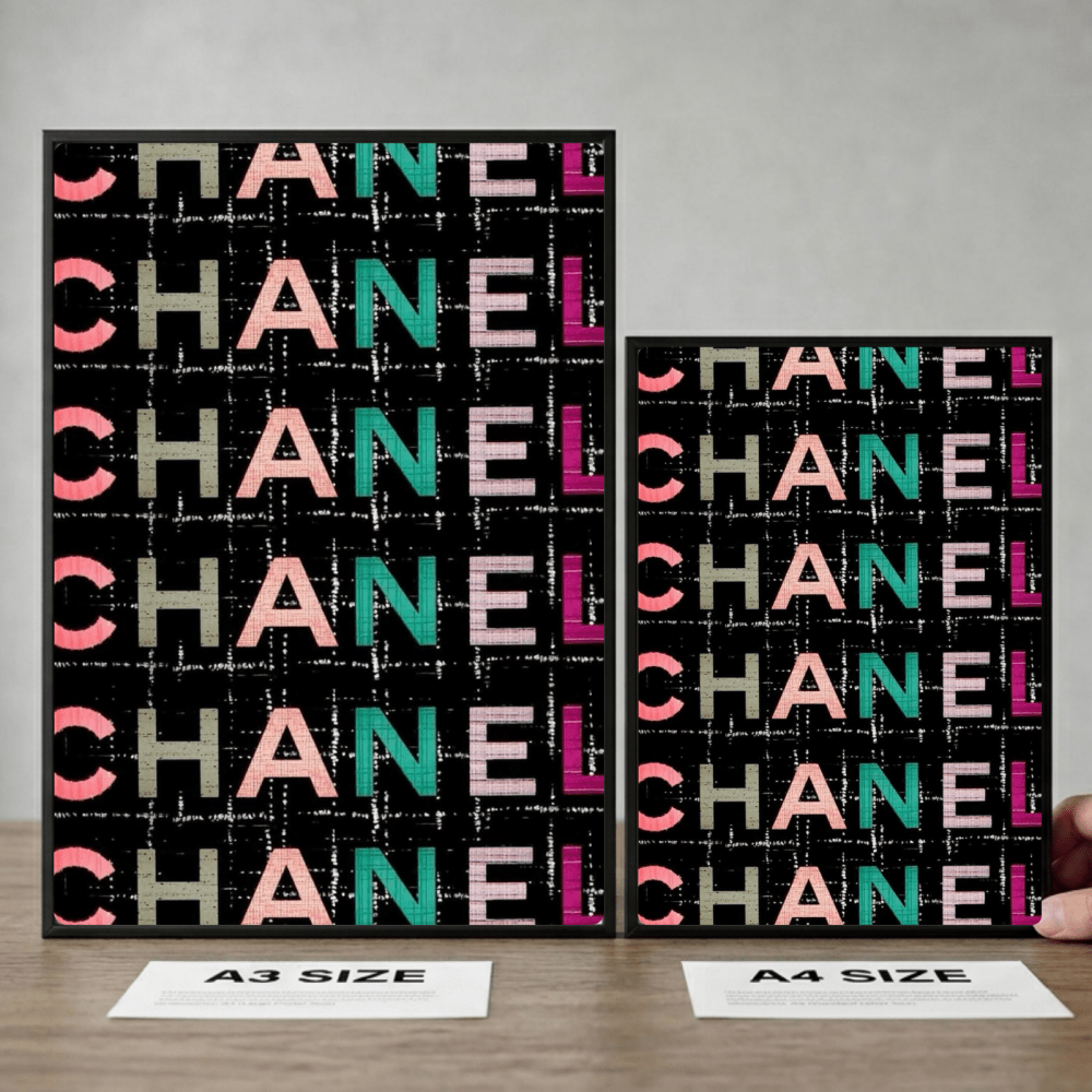 Luxury brand - Vibes DistrictLuxury brand poster NeroVibes District