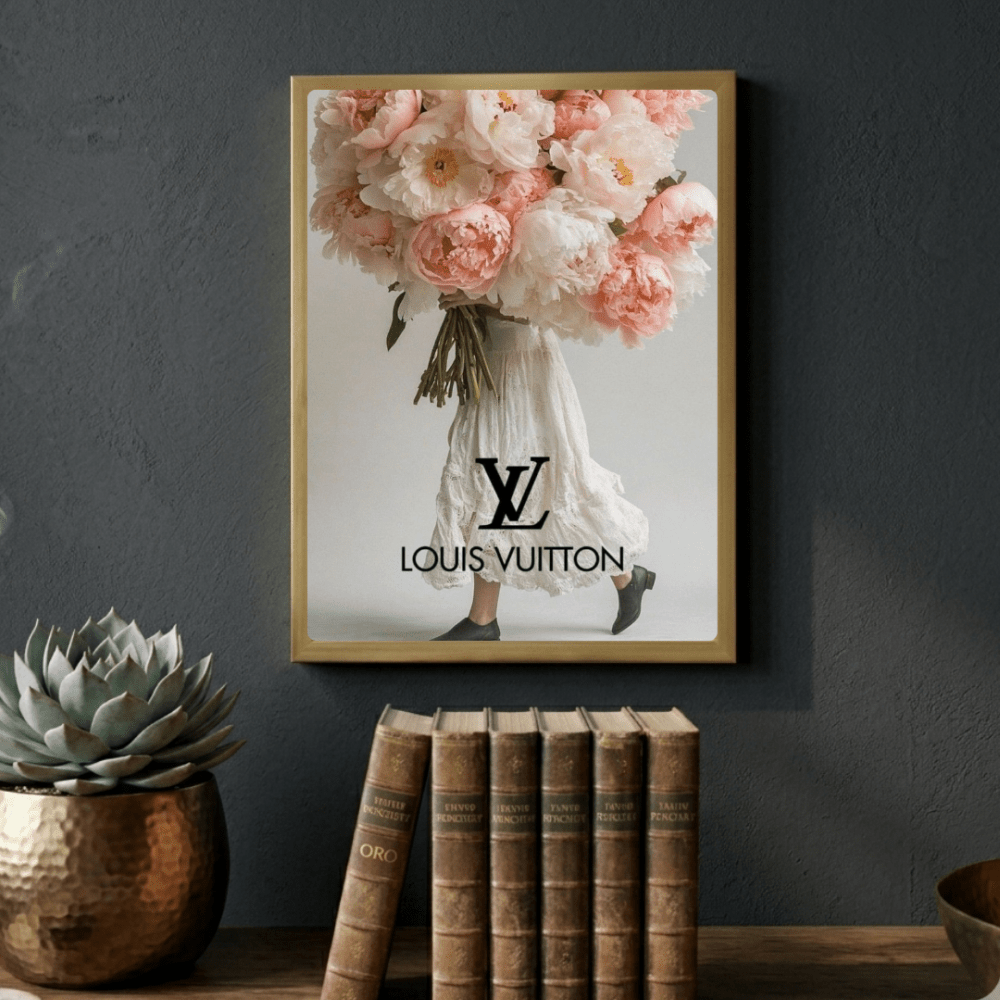 Luxury brand - Vibes DistrictLuxury brand poster GoldVibes District