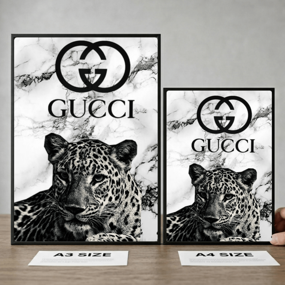 Luxury brand - Vibes DistrictLuxury brand poster GoldVibes District