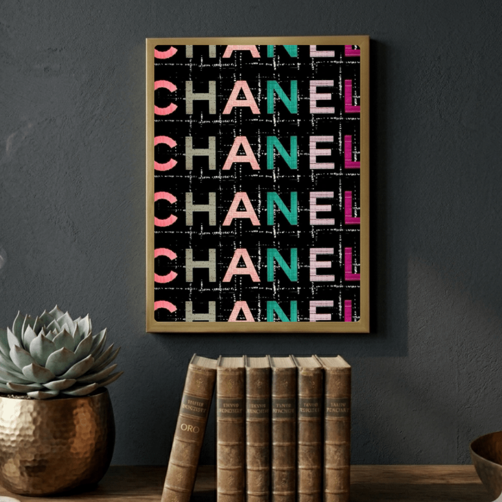 Luxury brand - Vibes DistrictLuxury brand poster NeroVibes District