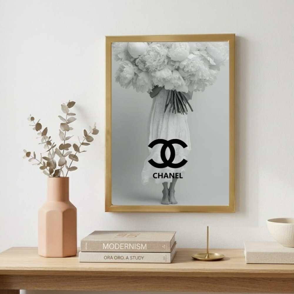 Luxury brand - Vibes DistrictLuxury brand poster GoldVibes District