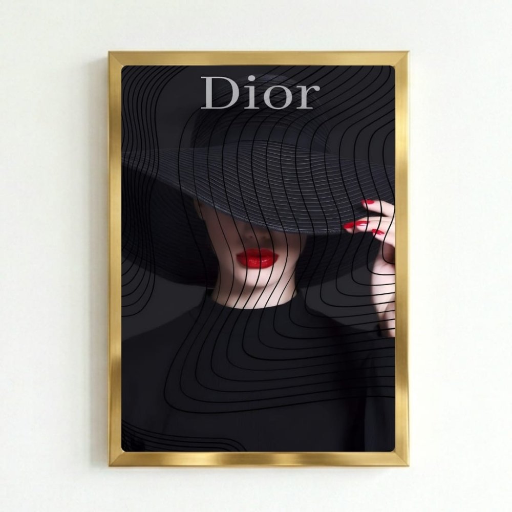 Luxury brand - Vibes DistrictLuxury brand poster GoldVibes District