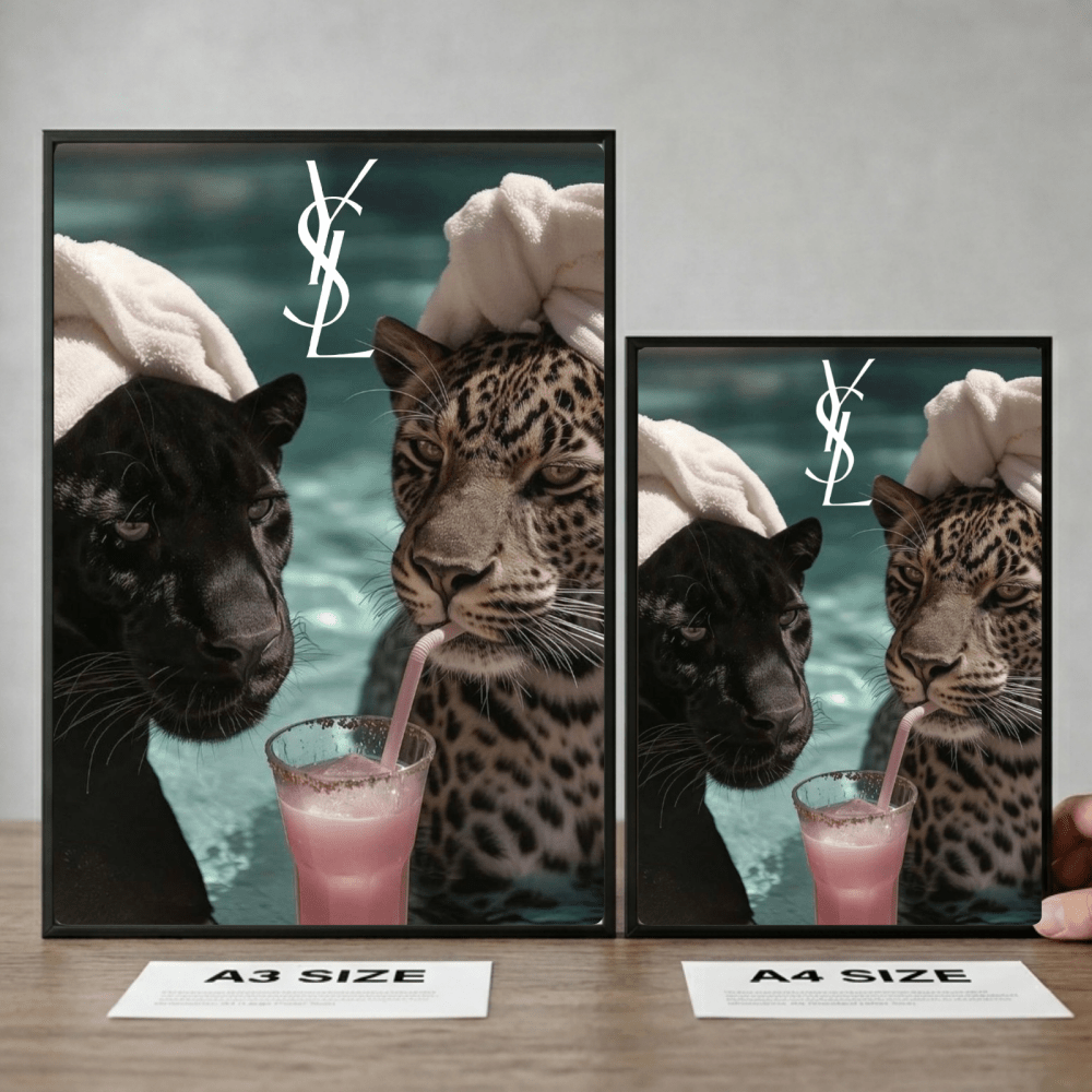 Luxury brand - Vibes DistrictLuxury brand poster GoldVibes District