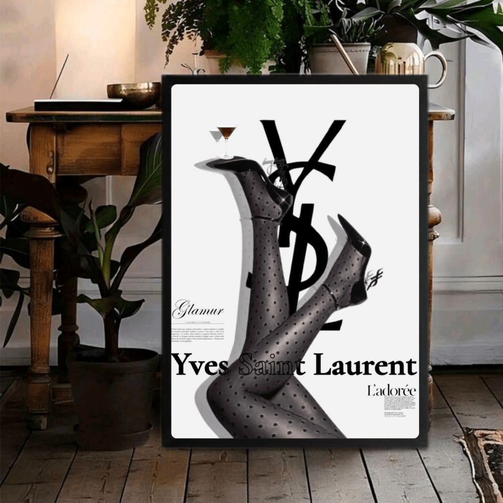 Luxury brand - Vibes DistrictLuxury brand poster GoldVibes District
