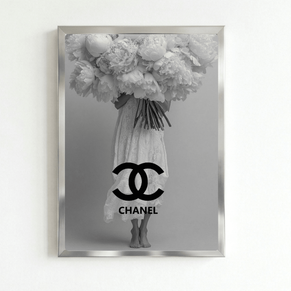 Luxury brand - Vibes DistrictLuxury brand poster SilverVibes District