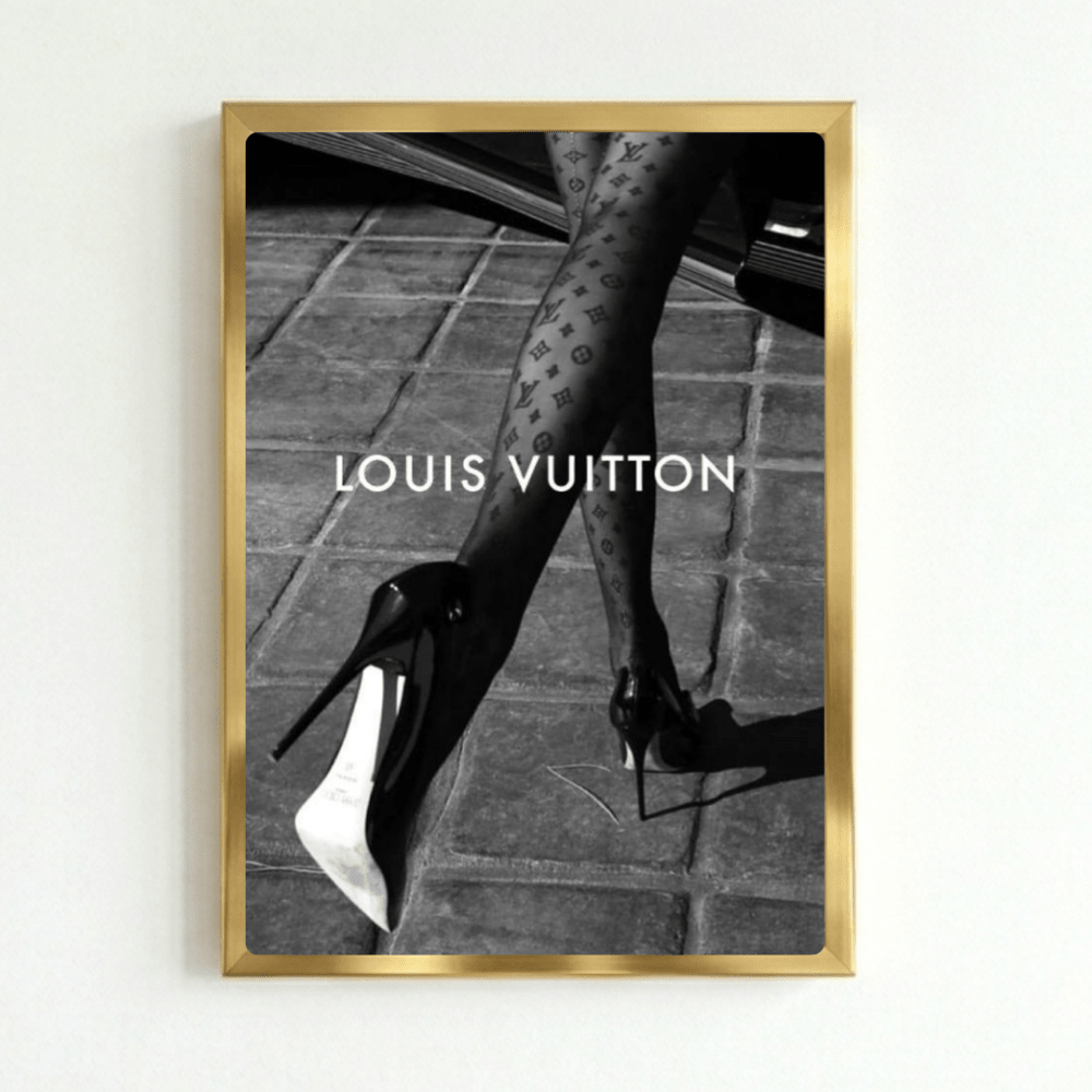 Luxury brand - Vibes DistrictLuxury brand poster GoldVibes District
