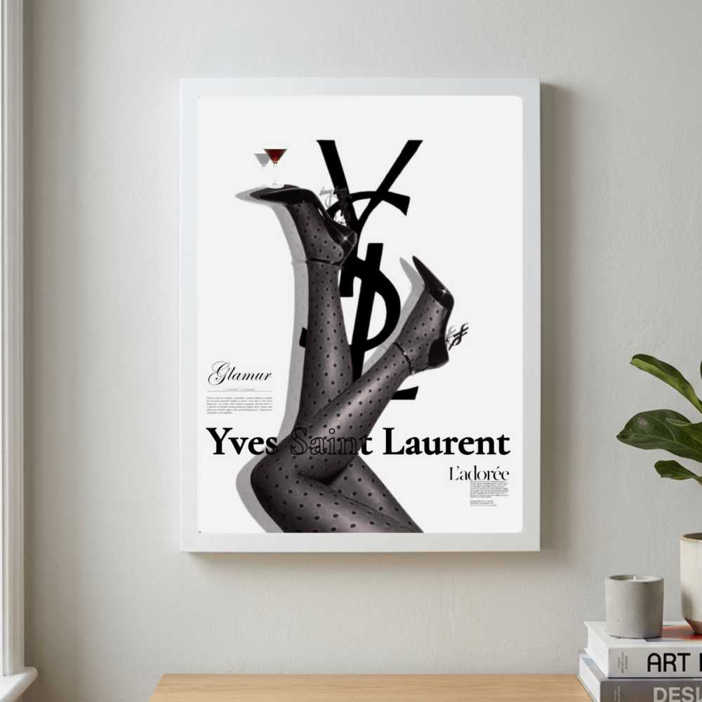 Luxury brand - Vibes DistrictLuxury brand poster GoldVibes District