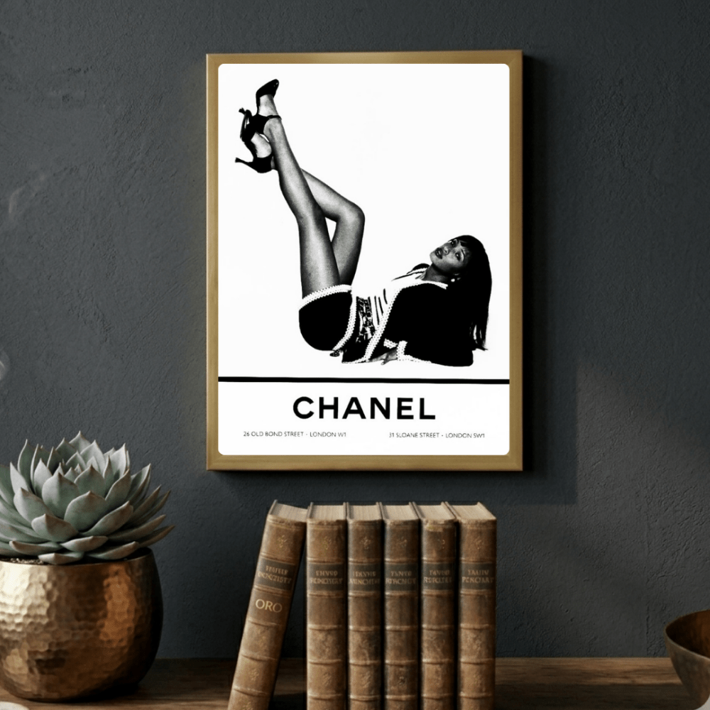 Luxury brand - Vibes DistrictLuxury brand poster GoldVibes District
