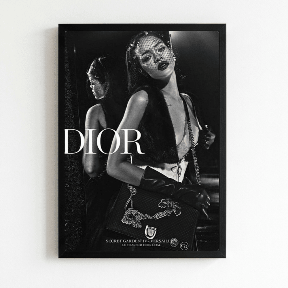 Luxury brand - Vibes DistrictLuxury brand poster NeroVibes District