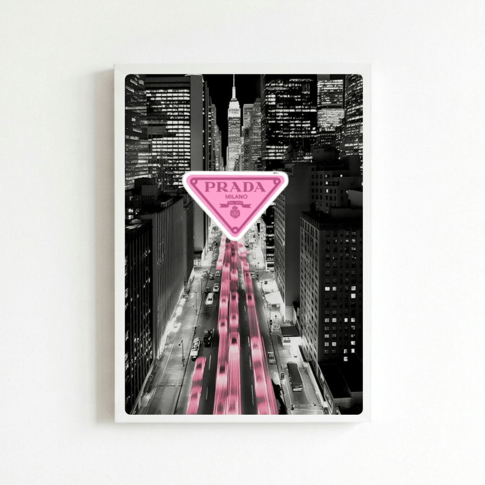 Luxury brand - Vibes DistrictLuxury brand poster BiancoVibes District