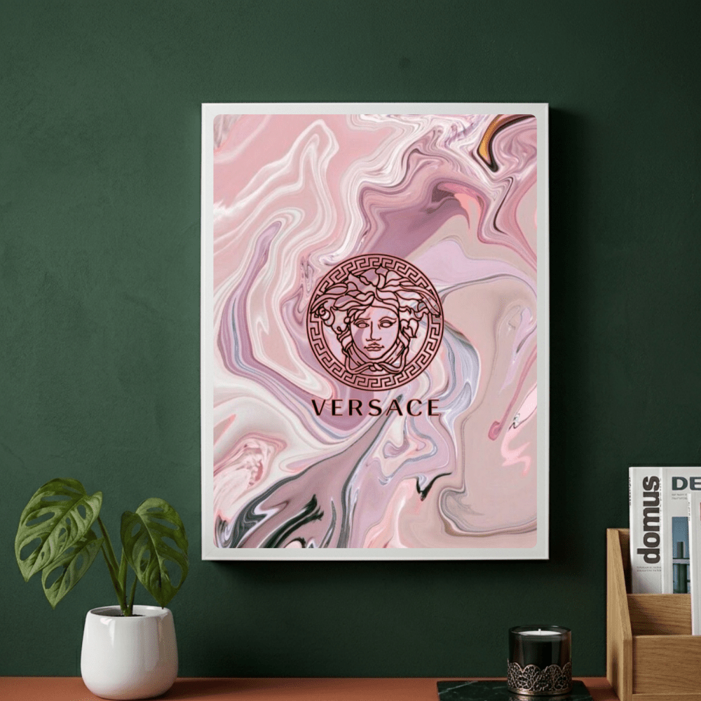 Luxury brand - Vibes DistrictLuxury brand poster GoldVibes District