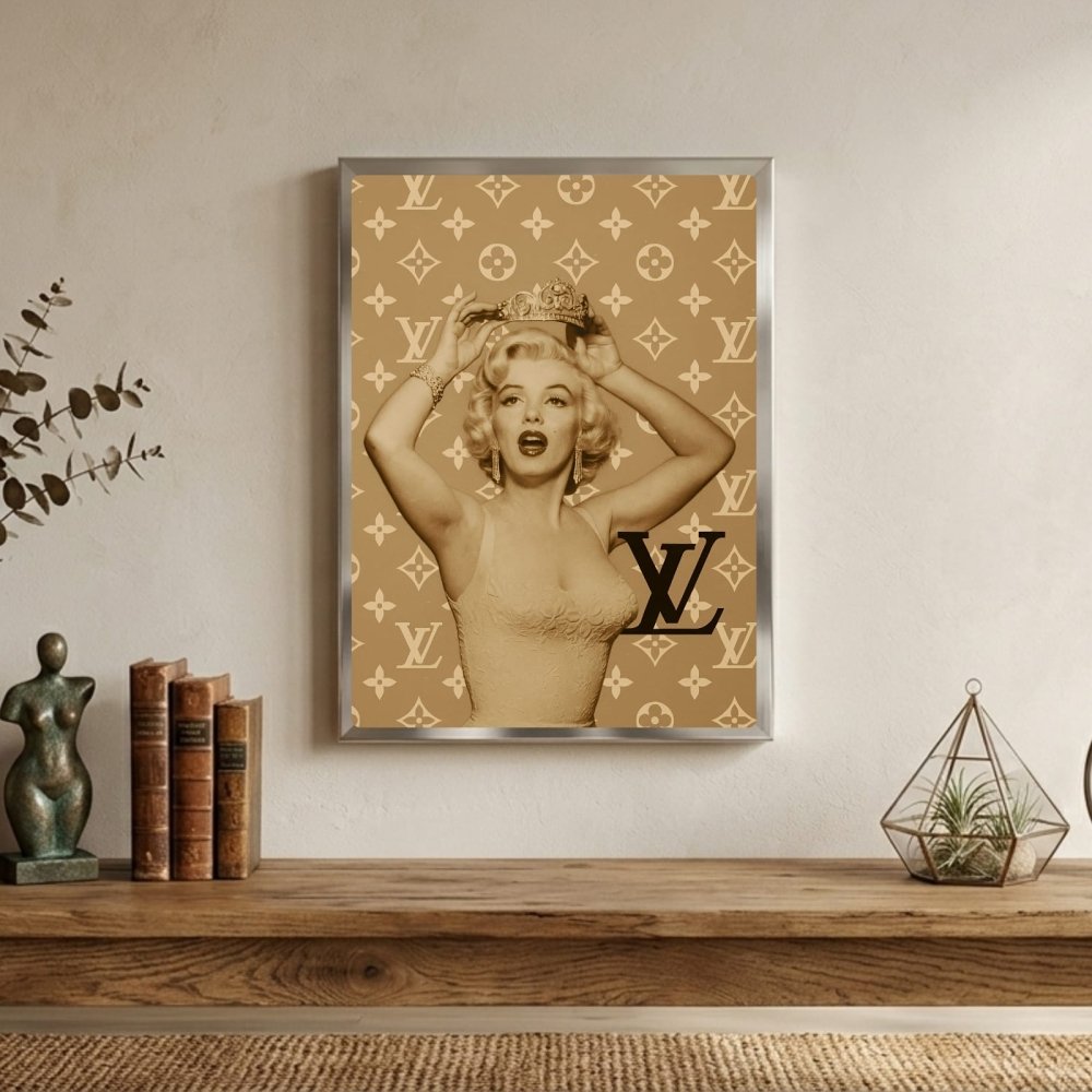 Luxury brand - Vibes DistrictLuxury brand poster GoldVibes District