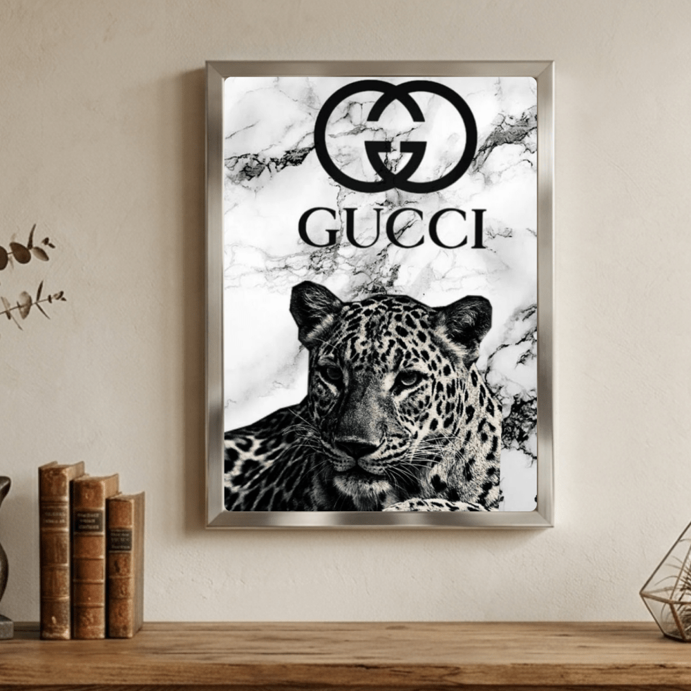 Luxury brand - Vibes DistrictLuxury brand poster GoldVibes District